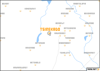 map of Tsirekado