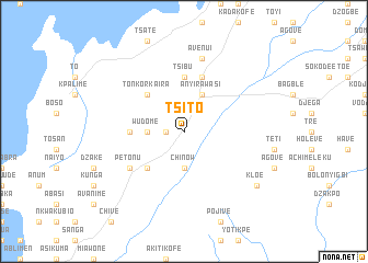 map of Tsito