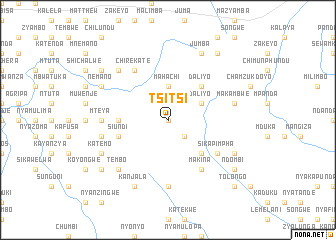 map of Tsitsi