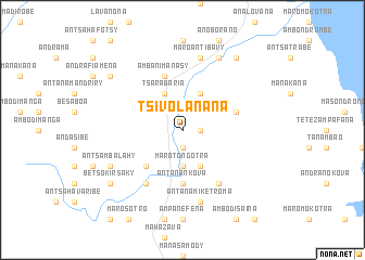 map of Tsivolanana