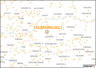 map of Tslor Kheli Kili