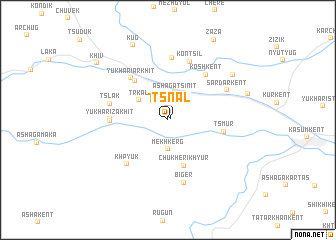 map of Tsnal