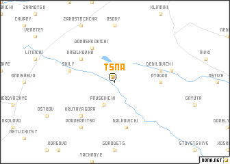 map of Tsna
