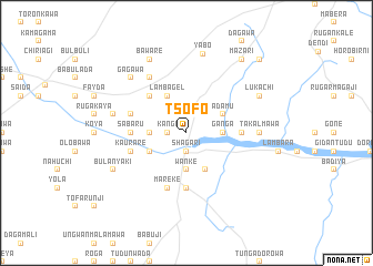 map of Tsofo