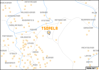 map of Tsópela