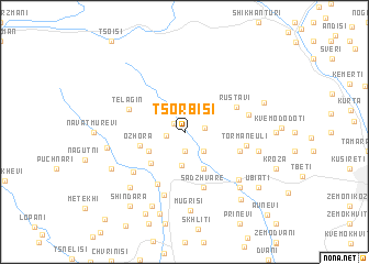 map of Tsorbisi