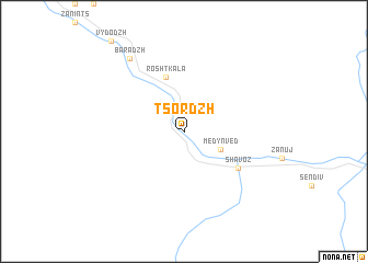 map of Tsordzh