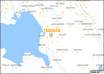 map of Tsoúkka