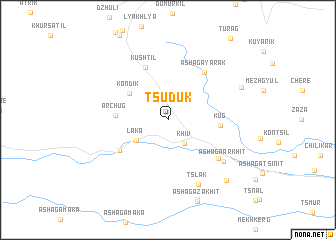 map of Tsuduk