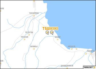 map of Tsuiki