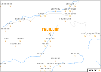 map of Ts\