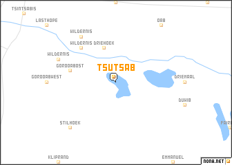 map of Tsutsab