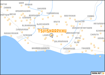 map of Tsvishaarkhu