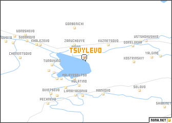 map of Tsvylevo
