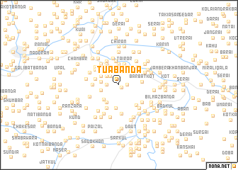 map of Tūa Bānda