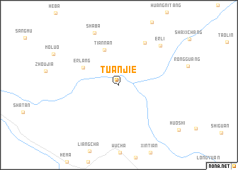 map of Tuanjie