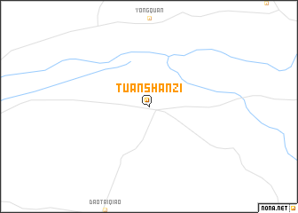 map of Tuanshanzi