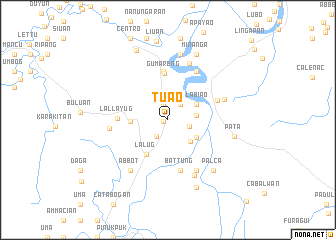 map of Tuao