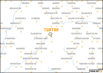 map of Tuatam