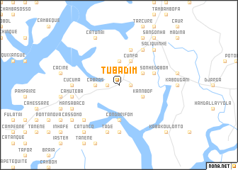 map of Tubadim