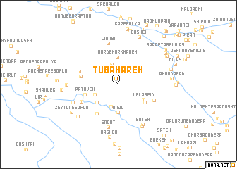 map of Tūbahāreh