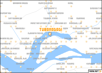 map of Tubamadadi