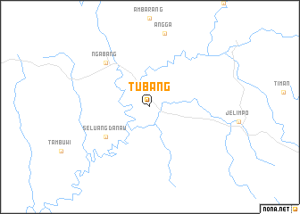 map of Tubang