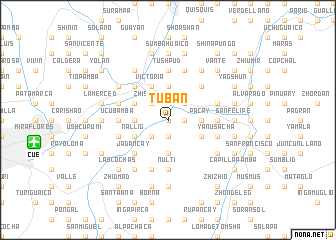 map of Tuban