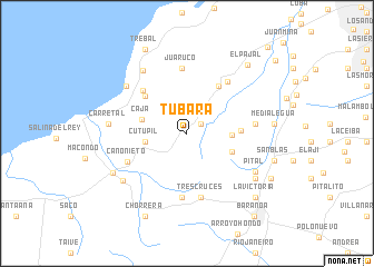 map of Tubará