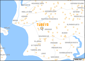 map of Tubeya