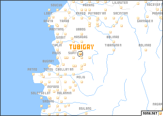 map of Tubigay