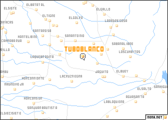 map of Tubo Blanco