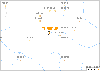 map of Tubugwe