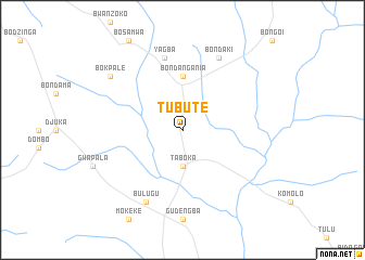 map of Tubute