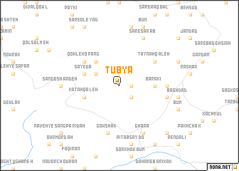 map of Tūbyā