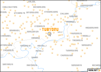 map of Tubyŏru