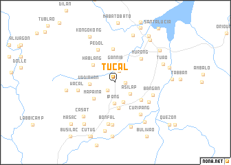 map of Tucal