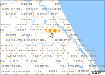 map of Tú Cảm (1)