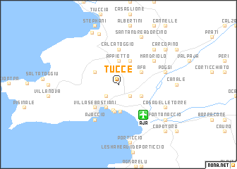 map of Tucce