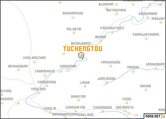 map of Tuchengtou