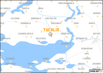 map of Tuchlin