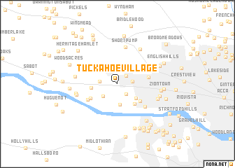 map of Tuckahoe Village