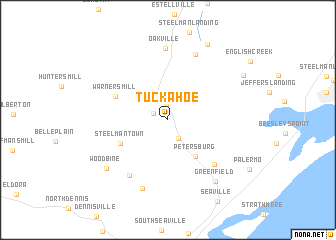 map of Tuckahoe