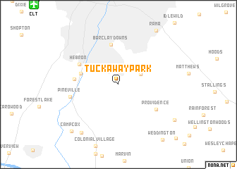 map of Tuckaway Park