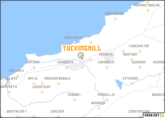 map of Tuckingmill
