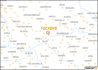 map of Tučkovo