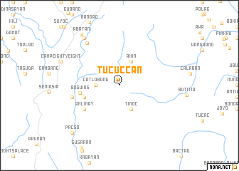 map of Tucuccan