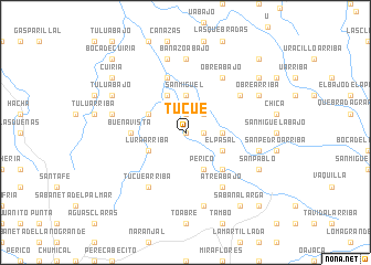 map of Tucué