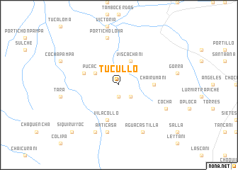 map of Tucullo