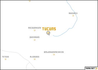 map of Tucuns